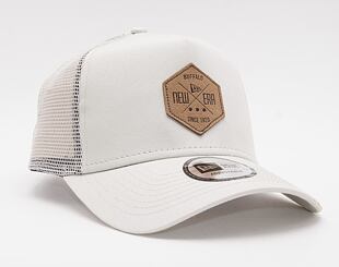 Kšiltovka New Era - Heritage Patch 9FORTY Trucker - Stone