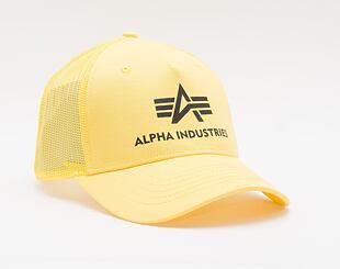 Kšiltovka Alpha Industries Basic Trucker Cap 186902 Prime Yellow