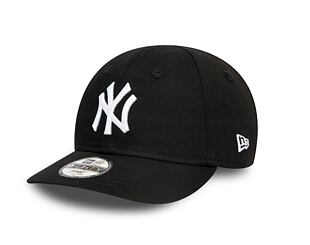 Dětská kšiltovka New Era 9FORTY Kids MLB League Essential infant New York Yankees Black / White