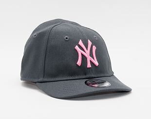 Dětská Kšiltovka New Era 9FORTY Kids MLB Infant Neon Pack New York Yankees Strapback Graphite / Pink
