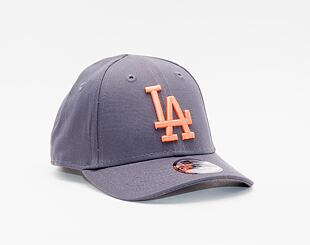 Dětská kšiltovka New Era 9FORTY Kids MLB League Essential Los Angeles Dodgers Strapback Graphite