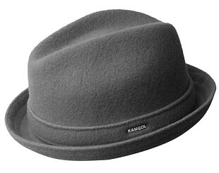 Vlněný klobouk Kangol Wool Player 6447BC-DF026 Dk Flannel