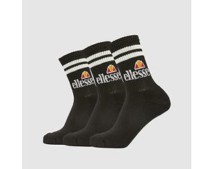 Balení 3 párů Ponožek Ellesse Pullo 3Pack USHEW002AS Black