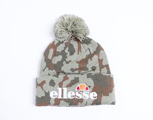 Kulich Ellesse Velly Camo Pom Pom Beanie Khaki