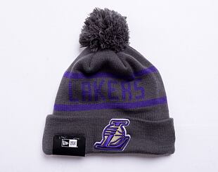 Kulich New Era NBA Jake Cuff Knit Los Angeles Lakers Grey
