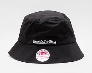 Klobouk Mitchell & Ness M&N Bucket Hat Branded Black