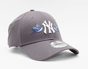 Kšiltovka New Era 9FORTY MLB Rose New York Yankees Grey