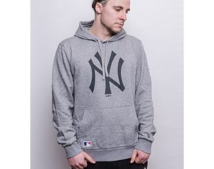 Mikina s kapucí New Era Essential MLB Team Logo Hoody New York Yankees Grey