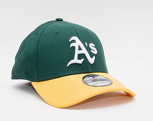 Kšiltovka New Era 39THIRTY Diamond Era Oakland Athletics Stretch Fit Dark Green