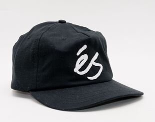 Kšiltovka És Script Applique Snapback 001 Black