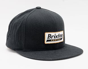 Kšiltovka Brixton Steadfast Hp Snapback Black