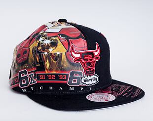 Kšiltovka Mitchell & Ness Chicago Bulls Shirt Remix Snapback HWC Black
