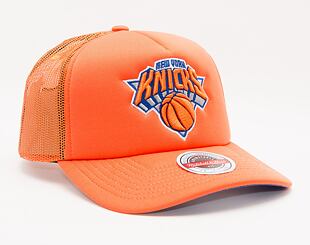 Kšiltovka Mitchell & Ness Keep On Truckin Trucker New York Knicks Orange