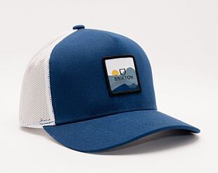 Kšiltovka Brixton Alpha Block X C MP Mesh Cap Mountain Blue