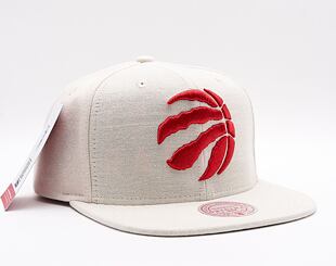 Kšiltovka Mitchell & Ness Cut Away Snapback Nba Toronto Raptors Off White