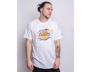 Triko New Era NBA Tear Graphic Tee Los Angeles Lakers White