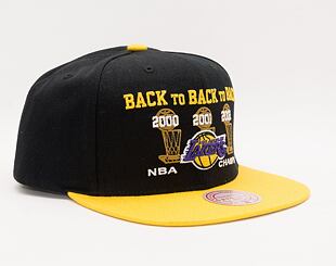 Kšiltovka Mitchell & Ness 00-03 Lakers Champs Snapback Hwc Los Angeles Lakers Black / Gold