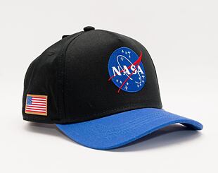 Kšiltovka Capslab NASA A-Frame CL/NASA/1/NAS2 Black / Royal Blue