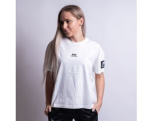 Dámské Triko Helly Hansen W YU PATCH T-SHIRT 001 WHITE