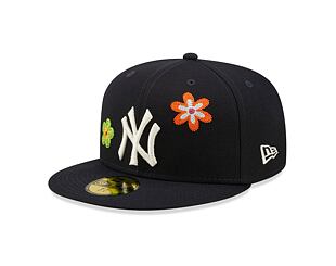Kšiltovka New Era 59FIFTY MLB Floral New York Yankees Navy