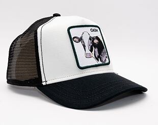 Kšiltovka Goorin - Cash Cow Trucker - White/Black