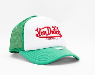 Kšiltovka Von Dutch Atlanta Trucker Foam White/Green