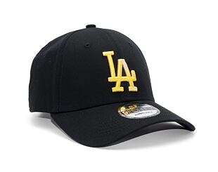 Kšiltovka New Era 9FORTY MLB League Essential Los Angeles Dodgers Black / Honey Yellow