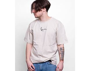 Triko Karl Kani Small Signature Essential Tee light sand