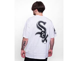 Triko New Era Heritage Back Print Oversized Tee Chicago White Sox Optic White / Black
