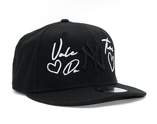 Custom New Era 9FIFTY LOVE LETTER "Valentine" Yankees Snapback Black