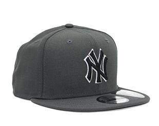 Kšiltovka New Era 9FIFTY MLB Repreve New York Yankees Graphite / Black