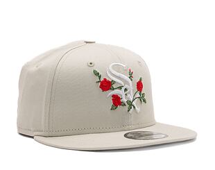 Kšiltovka New Era 9FIFTY MLB Flower Chicago White Sox Stone