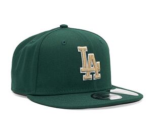 Kšiltovka New Era 9FIFTY MLB Repreve Los Angeles Dodgers Dark Green / Oat Milk