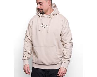 Mikina Karl Kani Small Signature Essential Hoodie light sand
