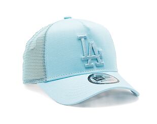 Dětská Kšiltovka New Era 9FORTY Kids A-Frame Trucker MLB Tonal Mesh Los Angeles Dodgers Pastel Blue