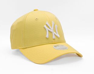 Dámská Kšiltovka New Era 9FORTY Womens MLB League Essential New York Yankees Soft Yellow / White