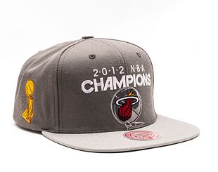 Kšiltovka Mitchell & Ness NBA 12 Champs Snapback Hwc Miami Heat Black / Grey