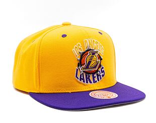 Los Angeles Lakers SSBSTS Hwc Black/White Snapback - Mitchell