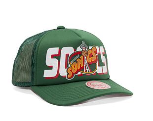 Kšiltovka Mitchell & Ness NBA Billboard Trucker Snapback Hwc Seattle Supersonics Black