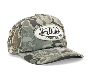 Kšiltovka Von Dutch Trucker Tampa Foam Green Camo