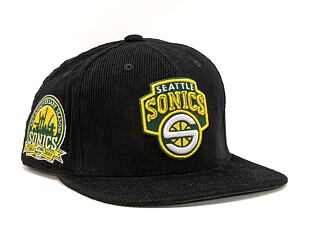 Kšiltovka Mitchell & Ness Nba Black Cord Snapback Hwc Supersonics Black