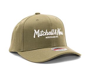 Kšiltovka Mitchell & Ness Branded Pinscript Classic Red Olive