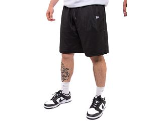 Kraťasy New Era Mesh Shorts Branded Black / Grey