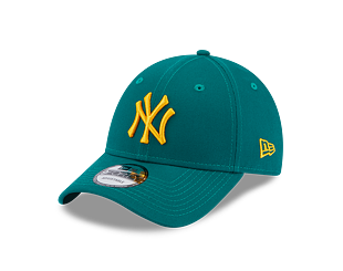 Kšiltovka New Era 9FORTY MLB League Essential New York Yankees Malachite / Mellow Yellow