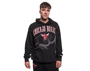 Mikina New Era NBA Logo Oversized Hoody Chicago Bulls Black / Front Door Red