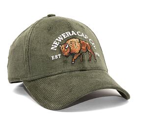 Kšiltovka New Era 9FORTY Cord New Olive / Brown