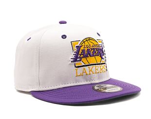 Kšiltovka New Era 9FIFTY NBA White Crown Los Angeles Lakers