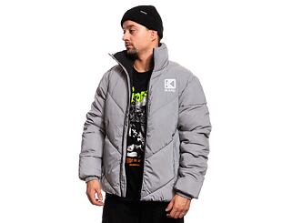 Bunda Karl Kani Og Puffer Jacket Silver Reflective