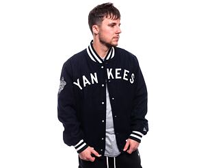 Bunda New Era MLB Patch Varsity Jacket New York Yankees Cooperstown Navy / White