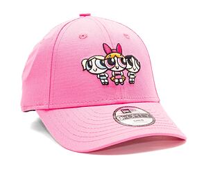 Dětská Kšiltovka New Era 9FORTY Kids Character The Powerpuff Girls Pop Pink